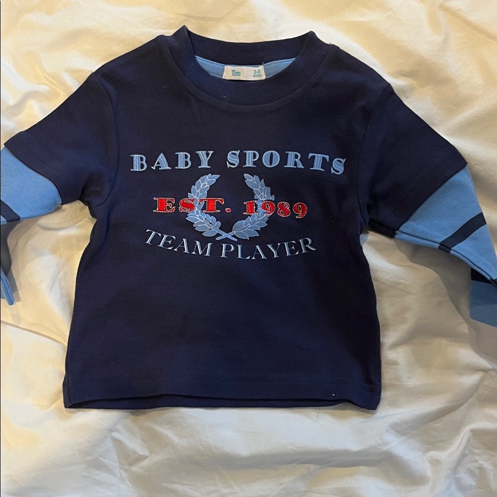 Navy Sweatshirt for Kids